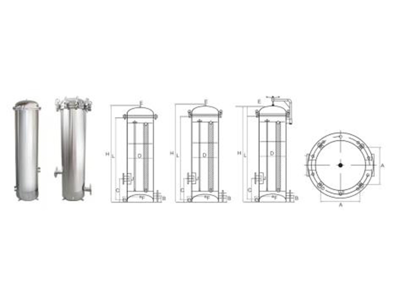 SS Cartridge Filter Housing